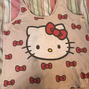 Hello kitty tank top